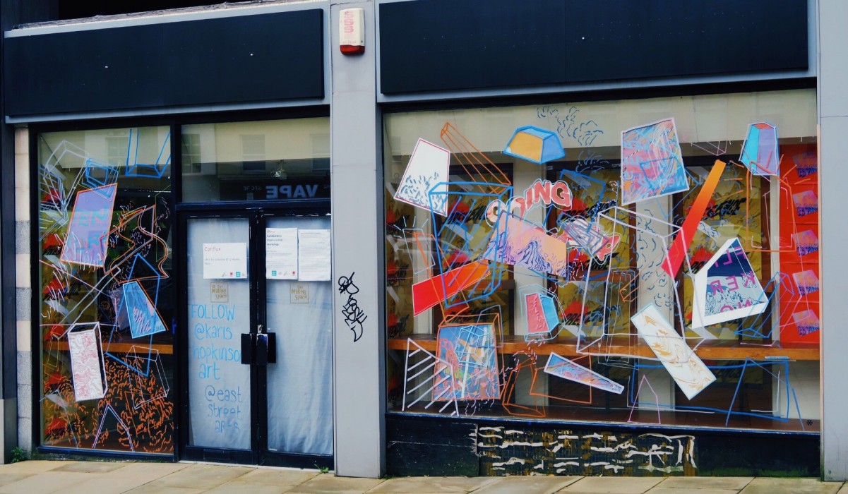 Installation view, Huddersfield