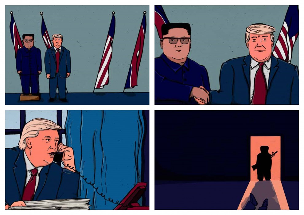 When Kim met Trump by Maya Dixon