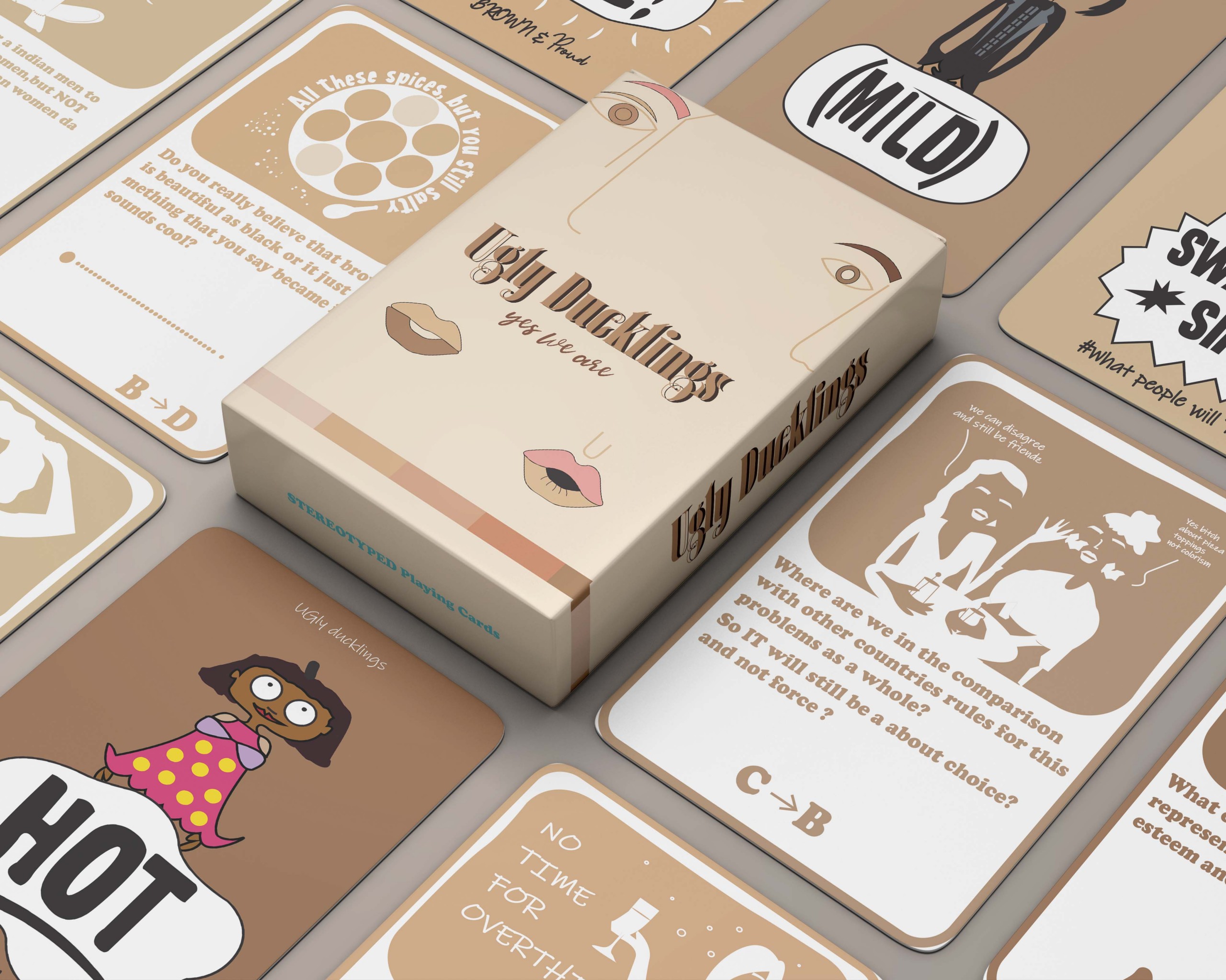 5 &#8211; Ugly Ducklings Variety of Skintone Challenging Cards &#8211; Kshirsagar &#8211; Aish &#8211; AISHWARYA KSHIRSAGAR