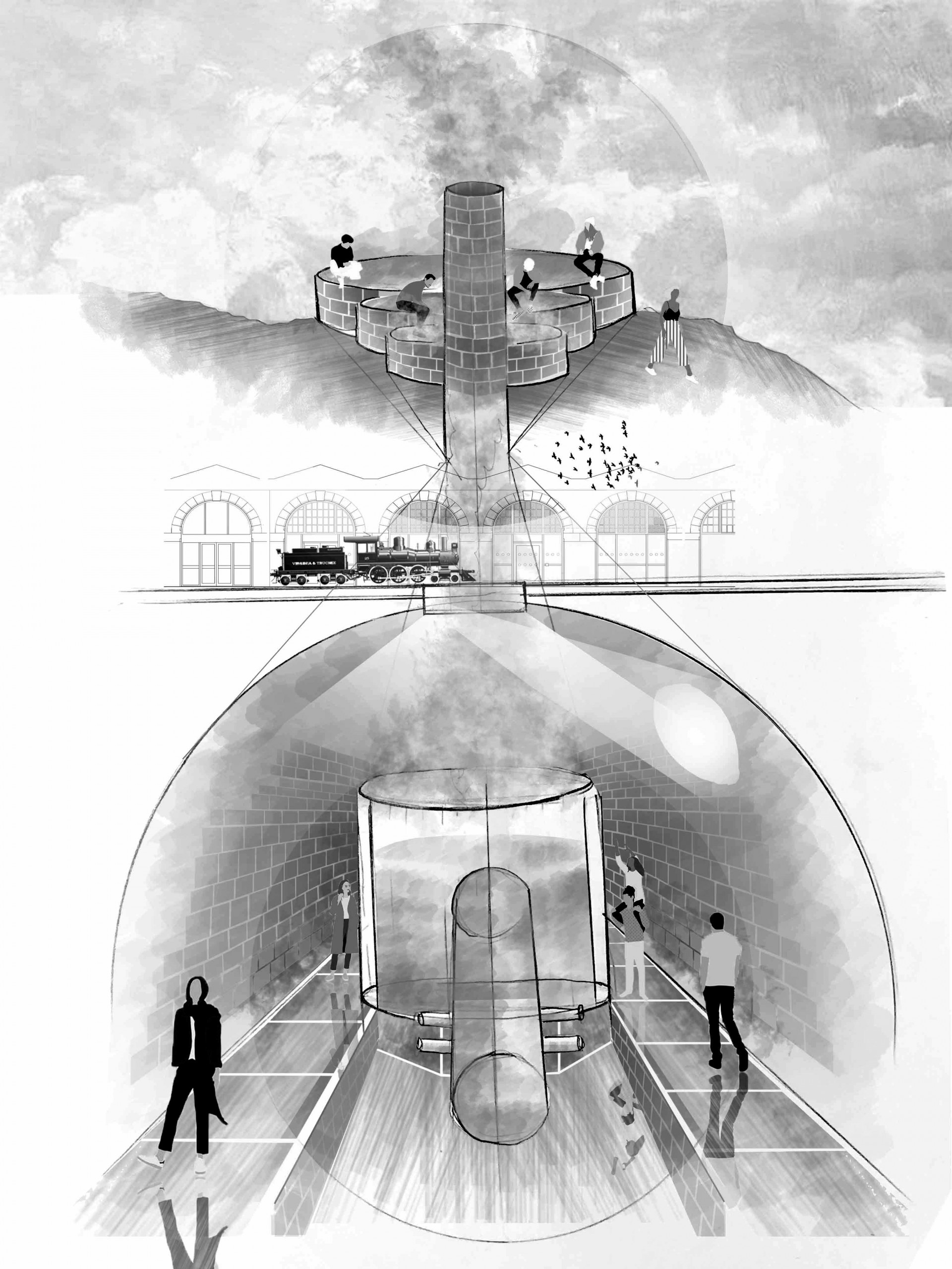 Concept Image &#8211; mixed media collage &#8211; 302.4 x 403.2 &#8211; 28 March 2021 &#8211; OLIVIA CARTWRIGHT