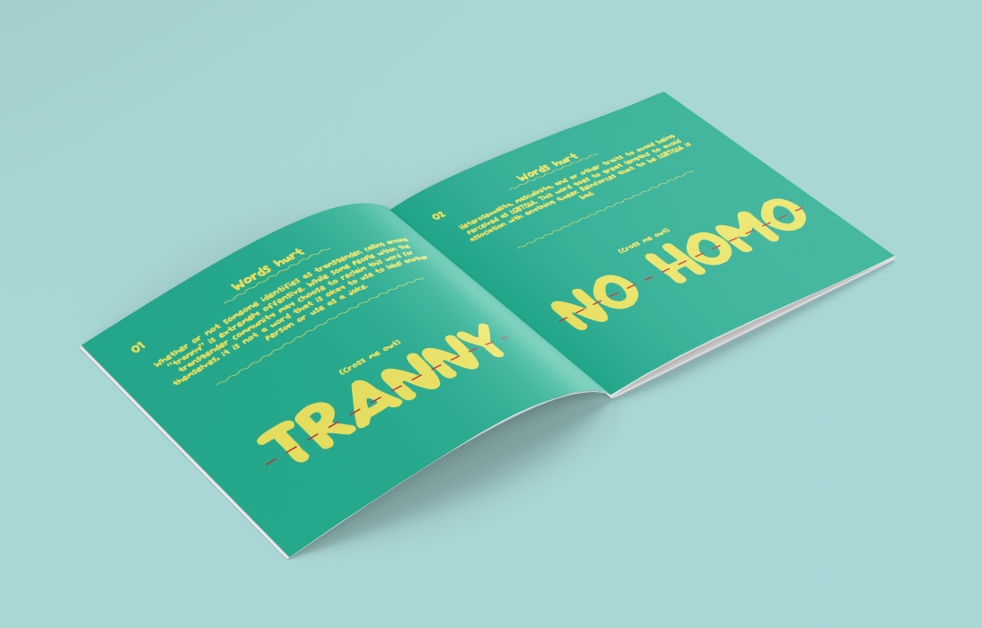 Words hurts booklet