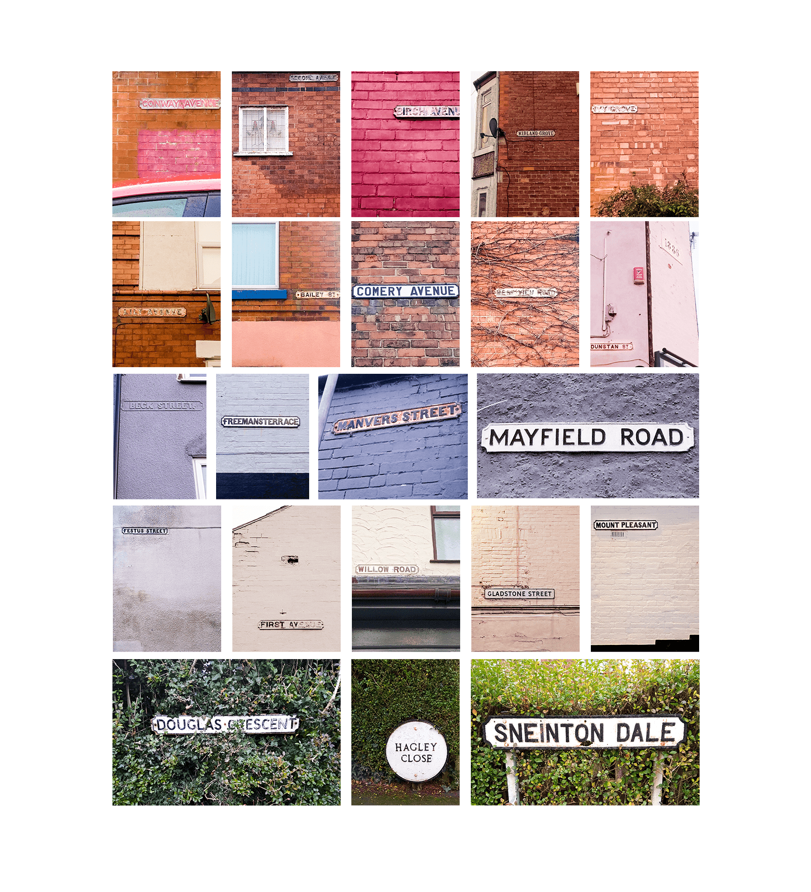 The Street Signs Collection