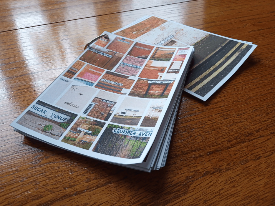 rinted Booklet from The Street Signs Collection