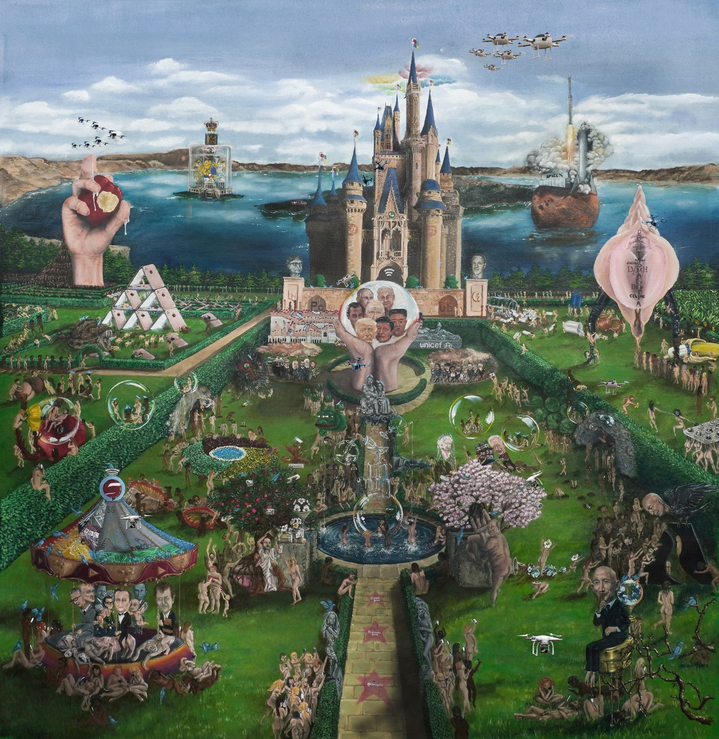 This Mythology is Ours: Edit with Drones