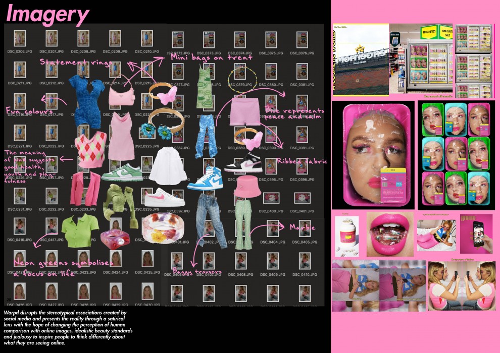 Warpd imagery