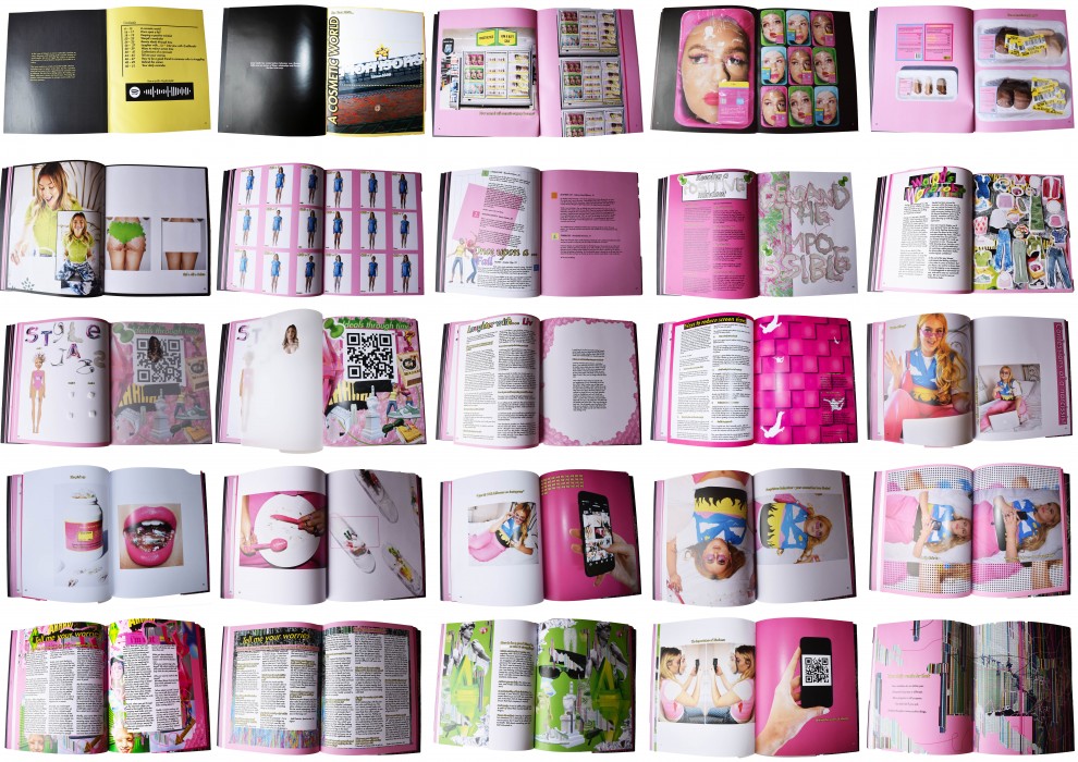 Magazine spreads