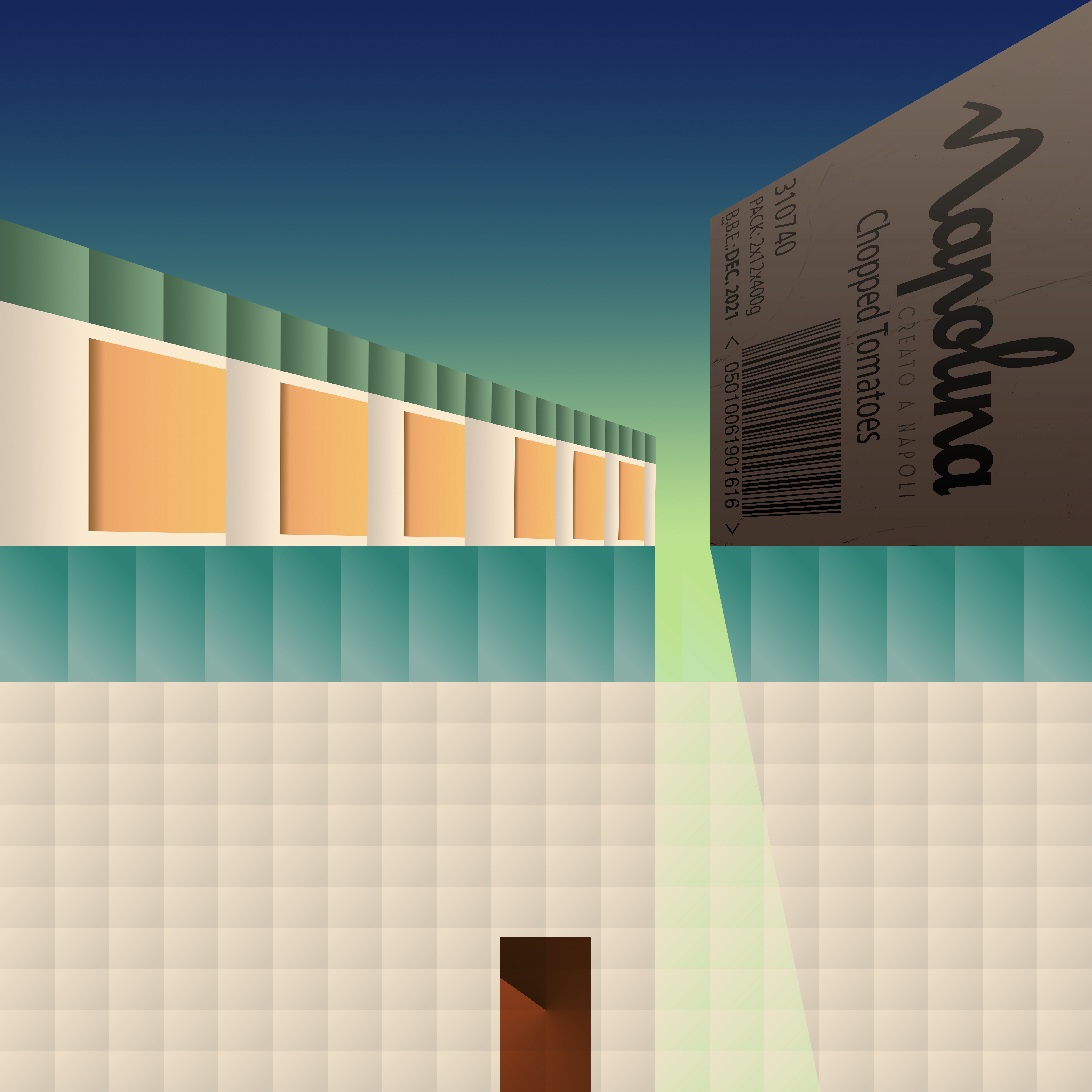 00:36, Digital Collage, 2021