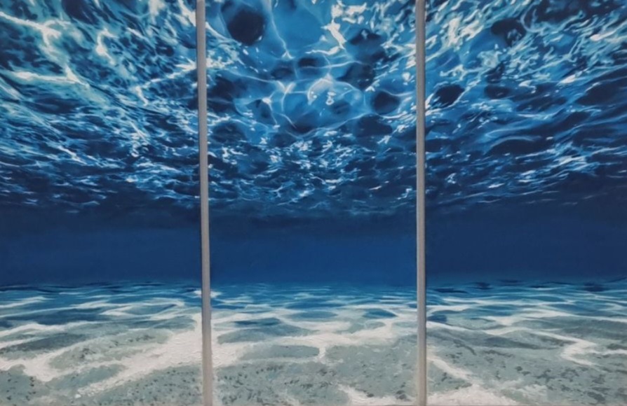 Beneath the Surface, Methyl methacrylate, Butyl acrylate, 2-Ethylhexyl acrylate, Acrylic acid, Methyl acrylat, 1.5 x 0.76m, 2021