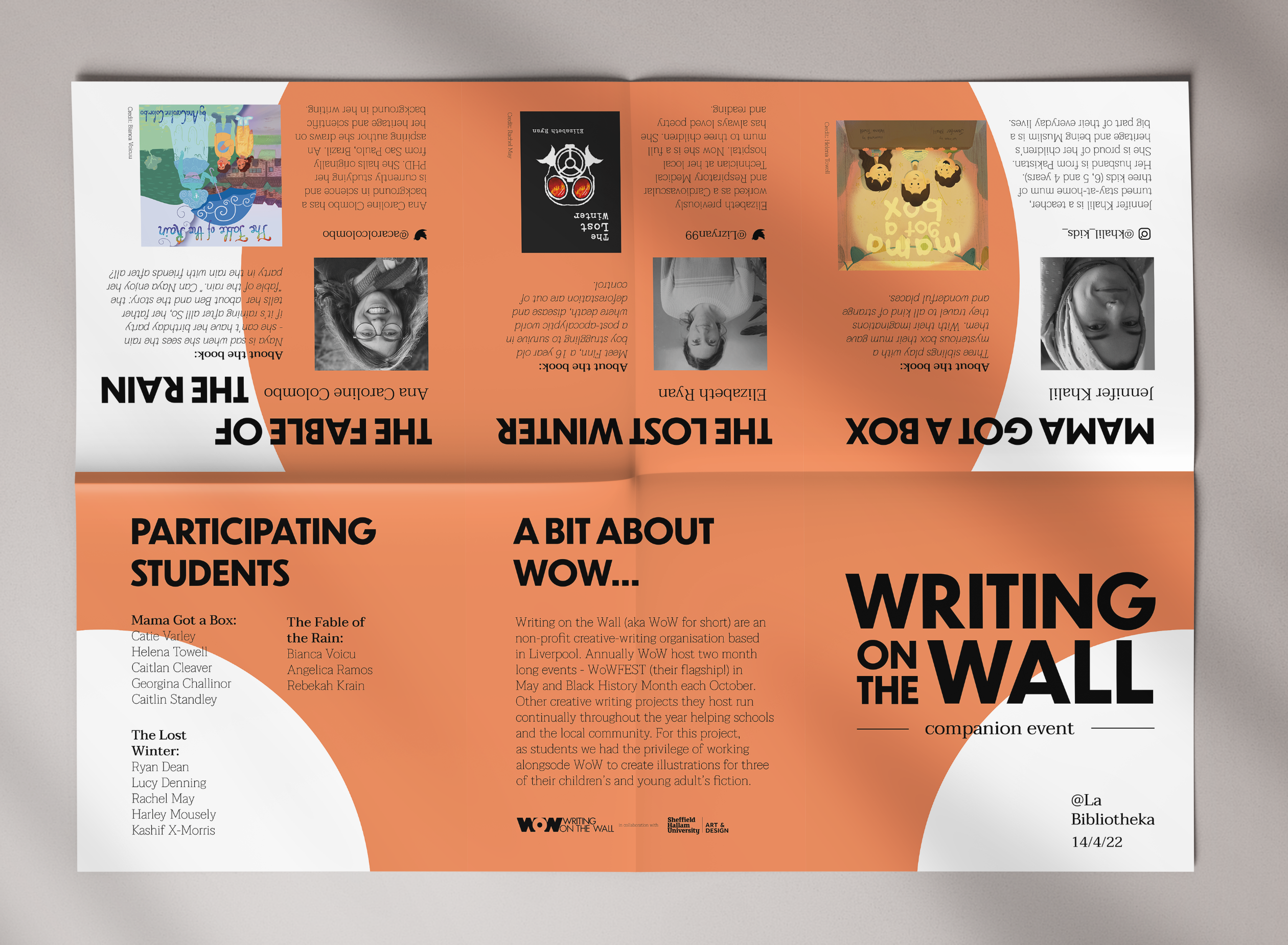 Writing on the Wall: Student Companion Exhibition