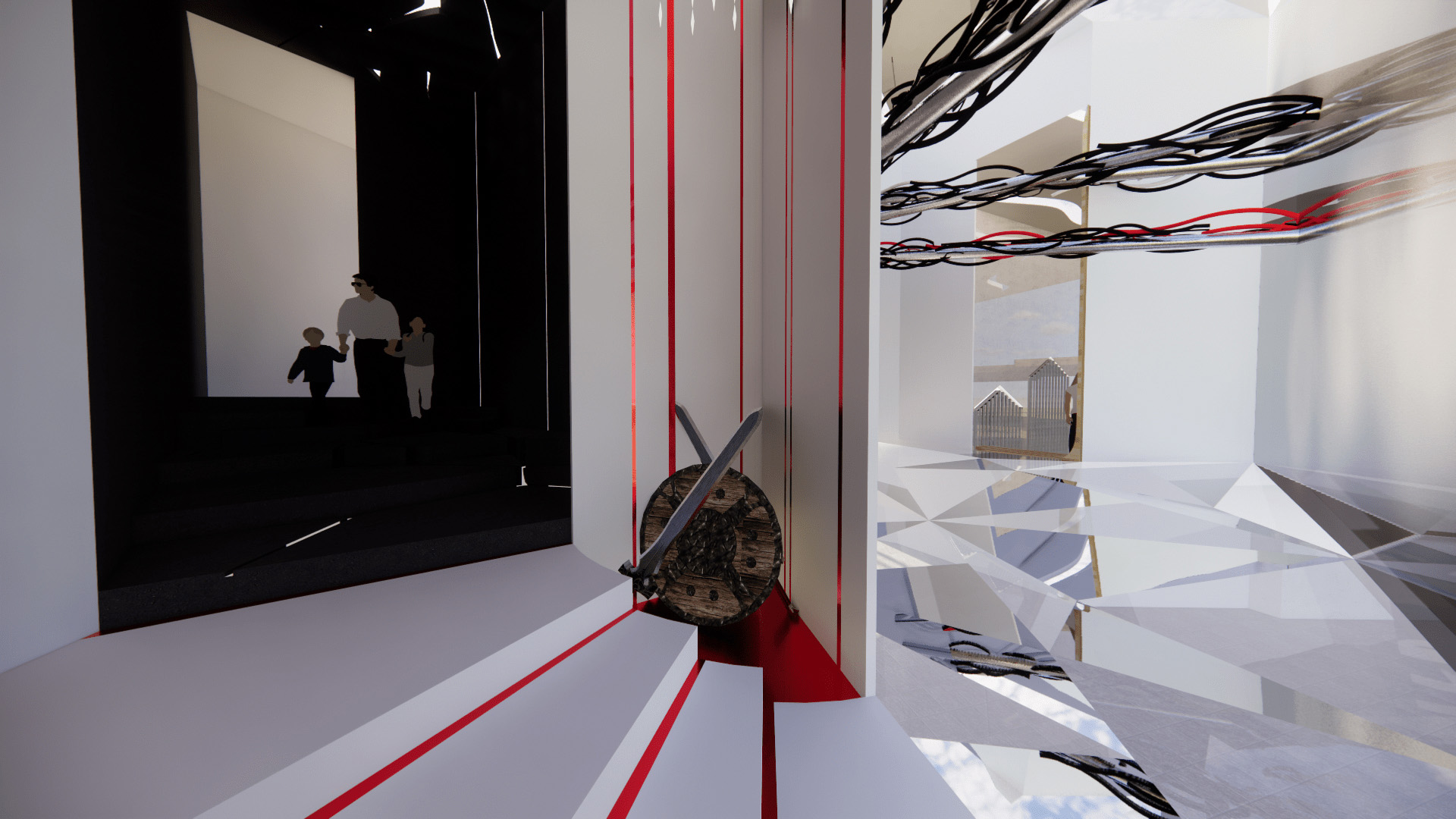 Transition of Interior Spaces