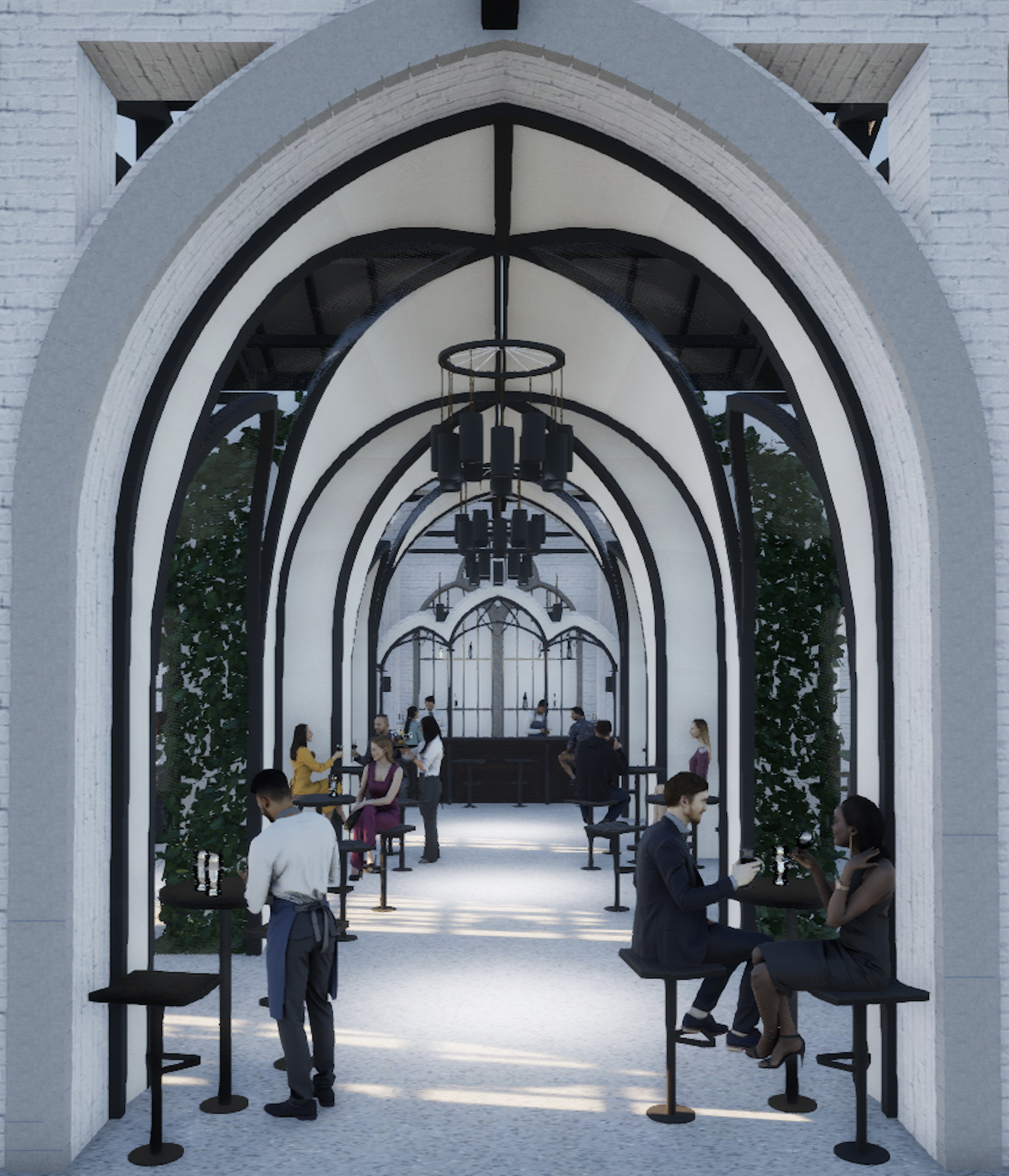 Archway shot &#8211; Bar and Brewery