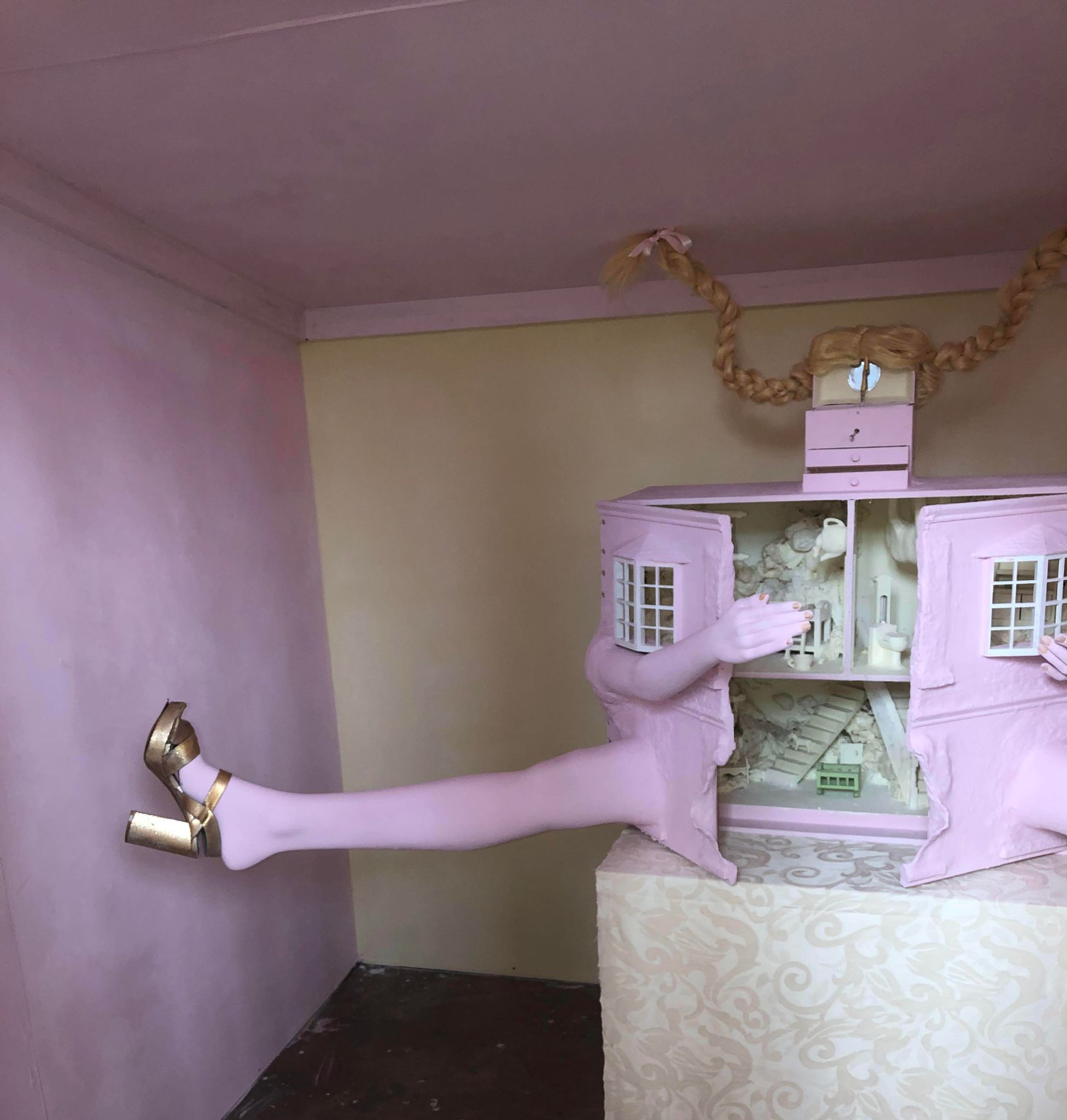 If you have the baby, you cant be the baby