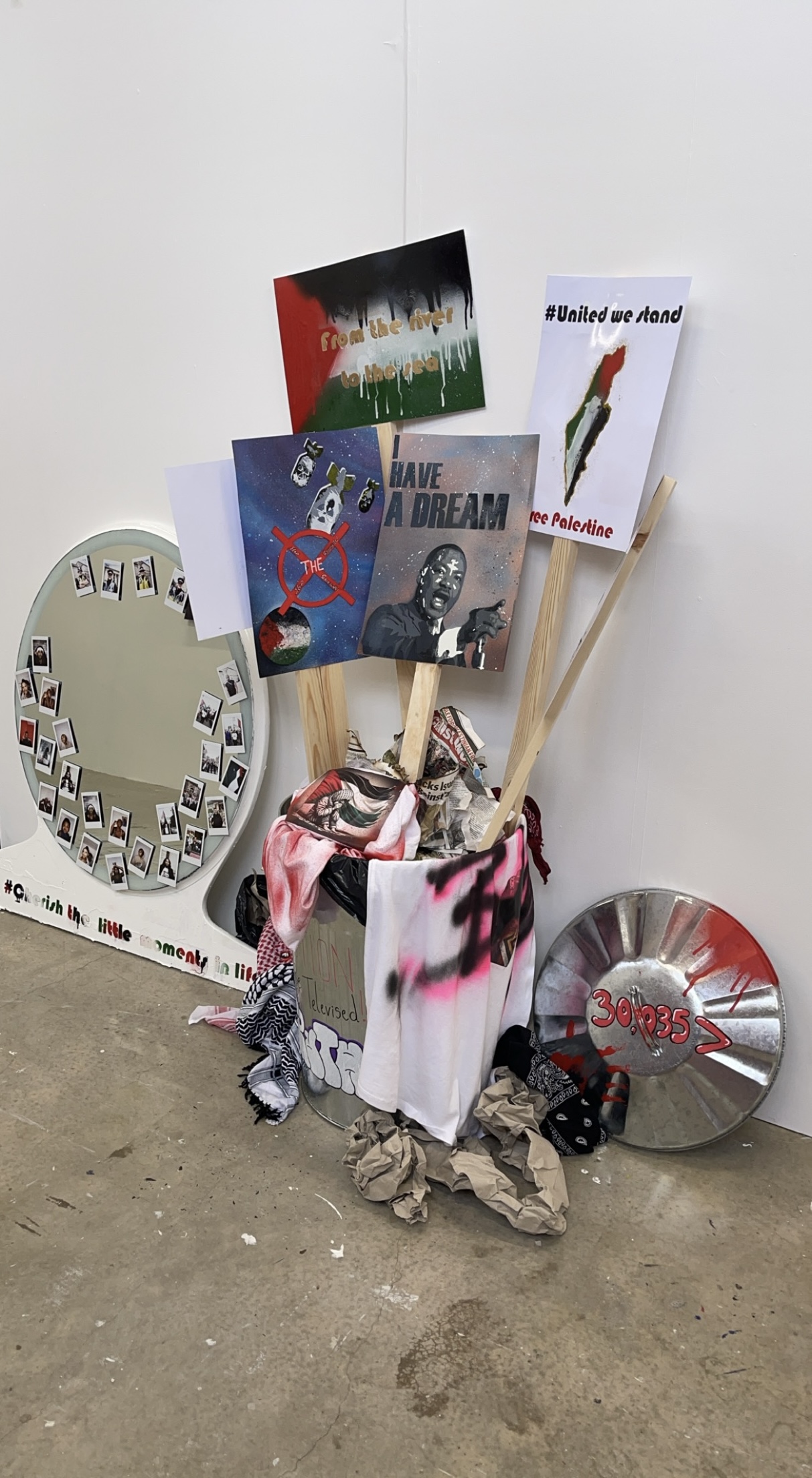 Suppression of the movements