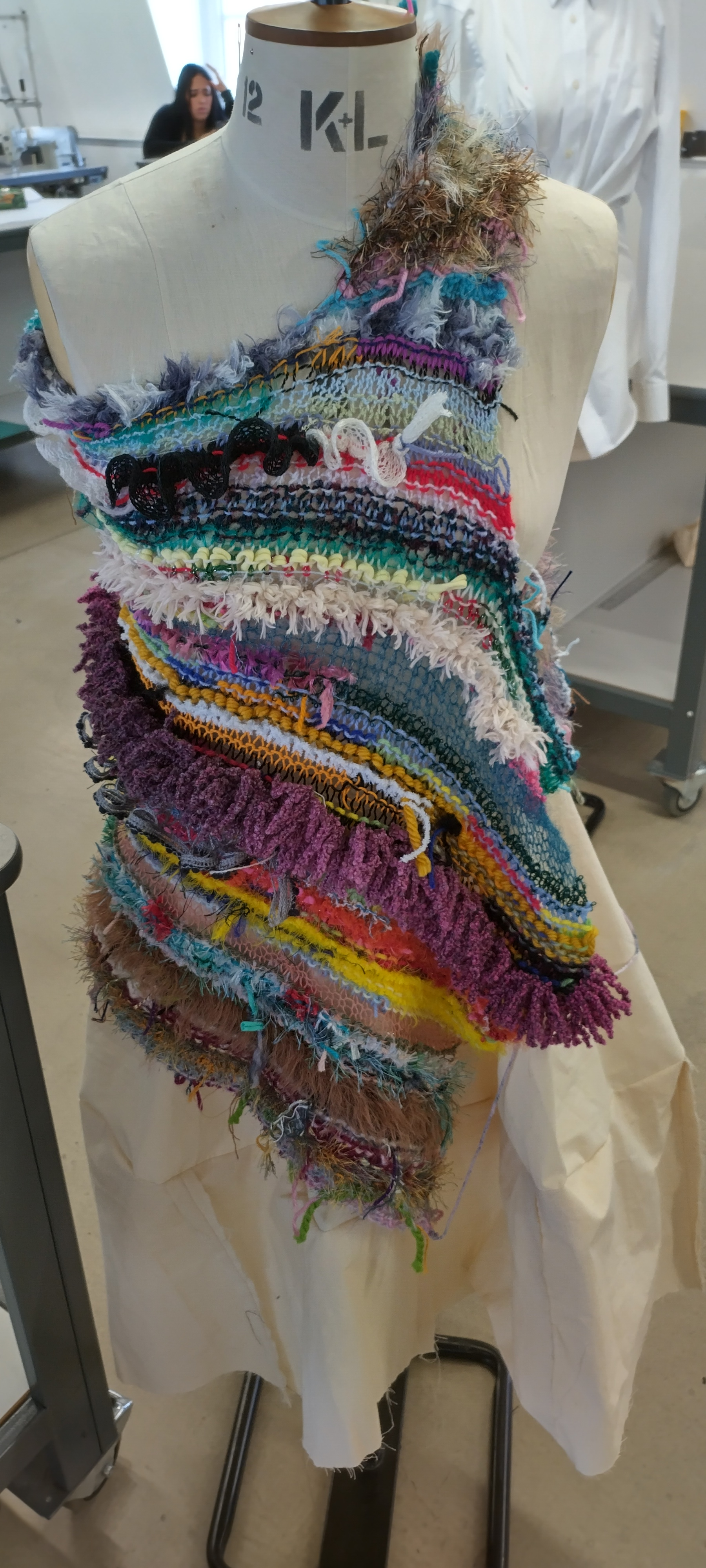 Knitted Moulage Wool