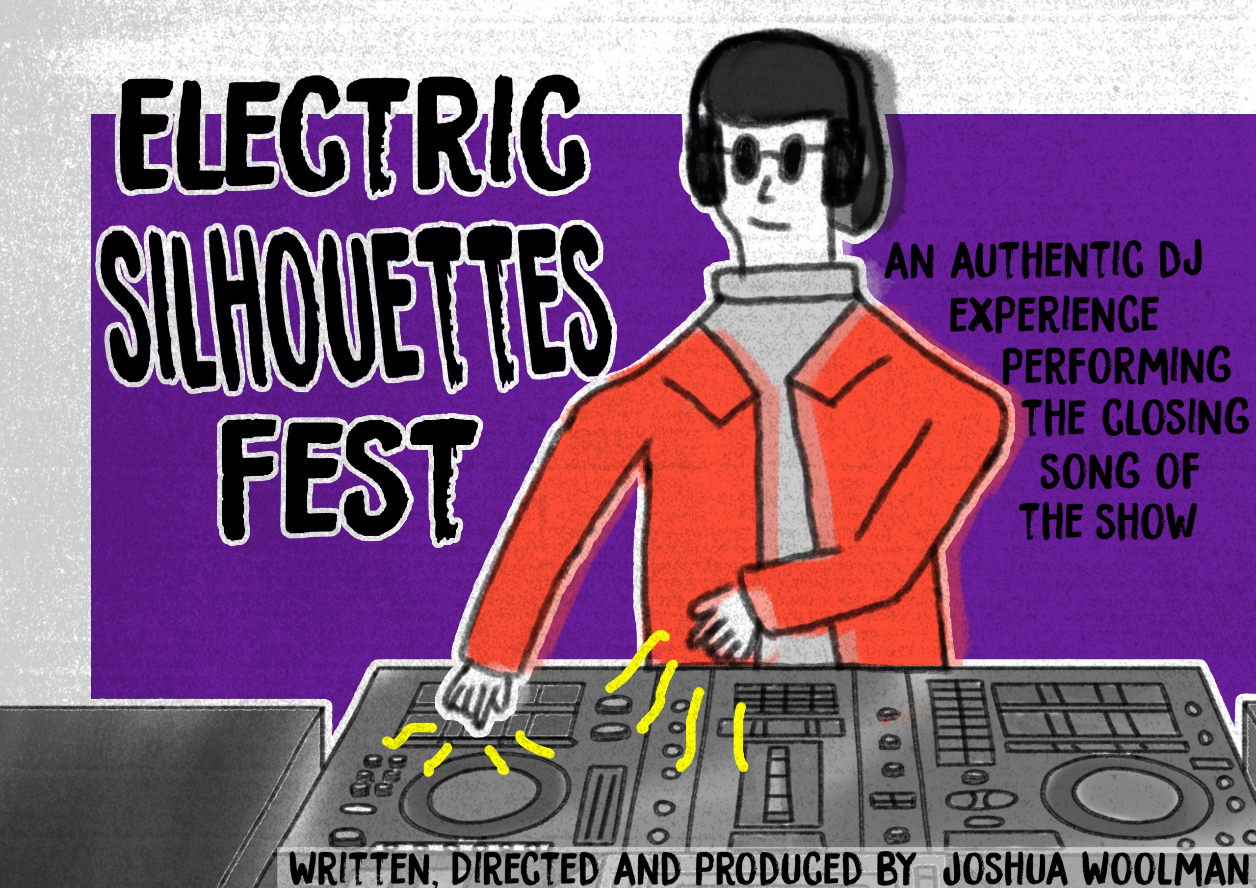 Electric Silhouettes Fest Poster