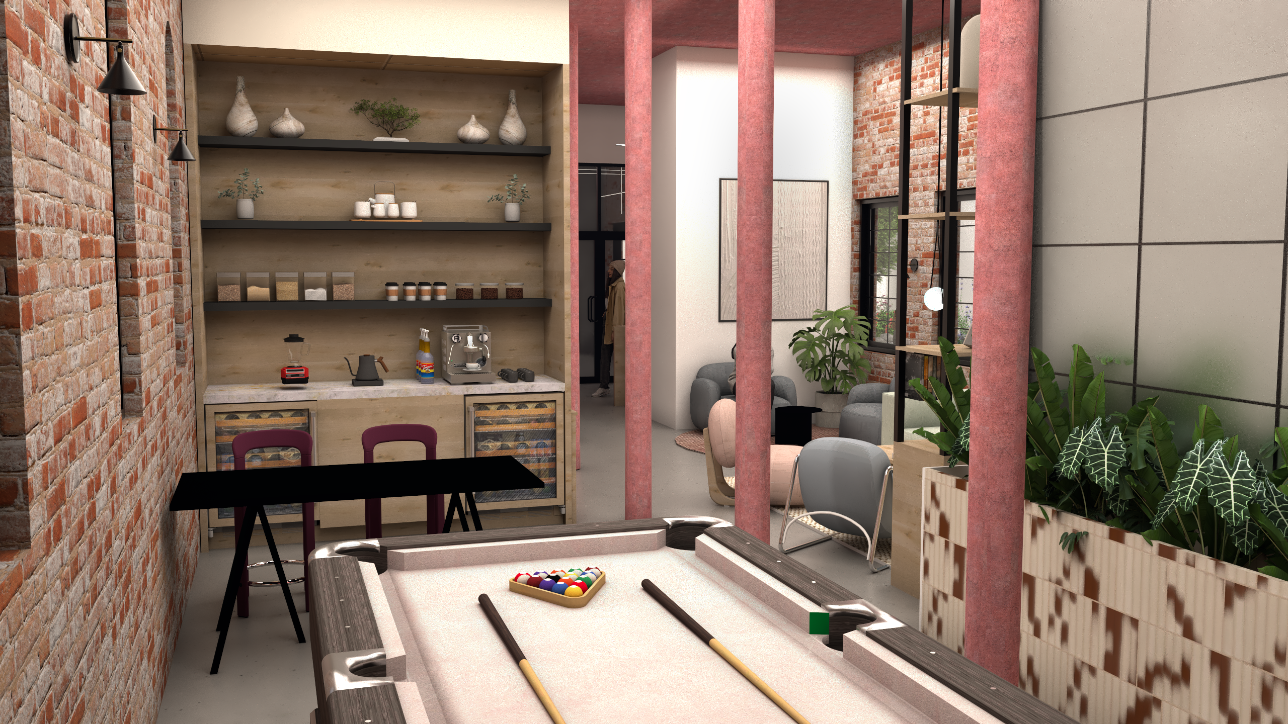 Common Room- Vray Render