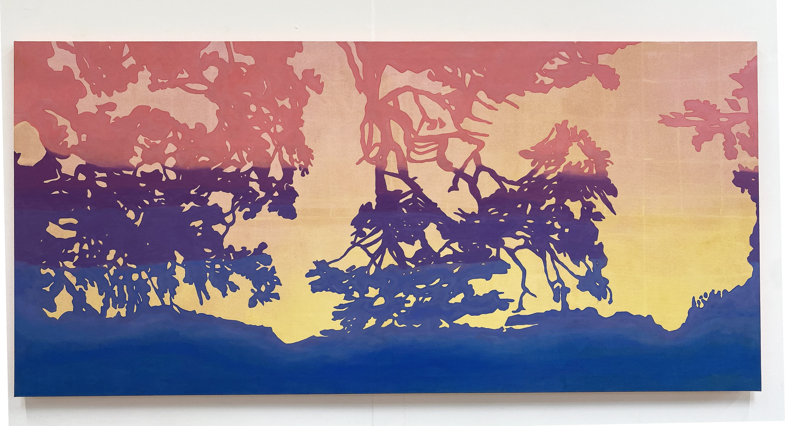 43°37’34.7″N 12°33’37.4″E Various acrylic paints/ inks and coloured pencil