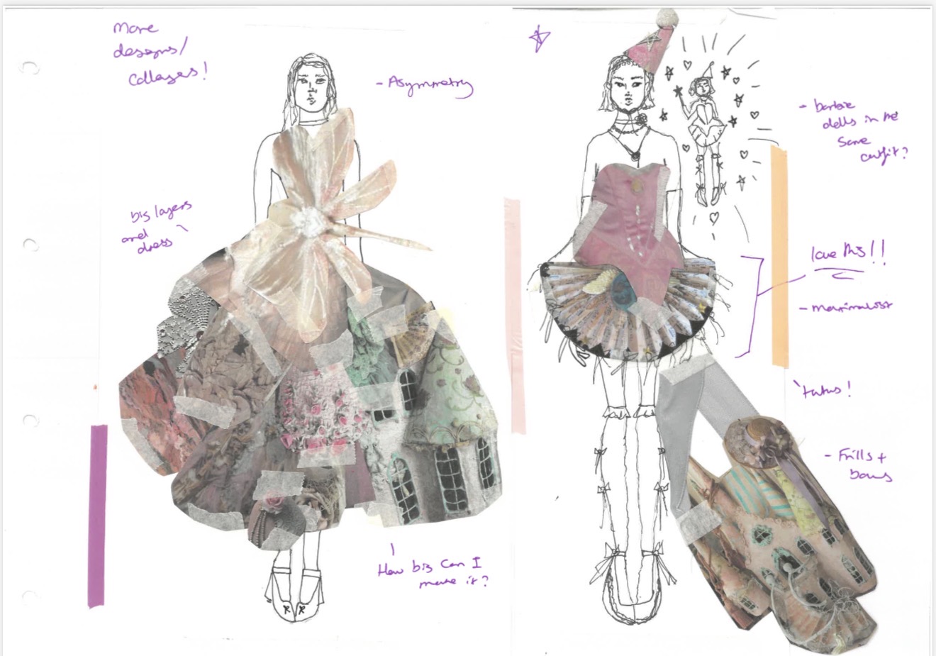 Collage work